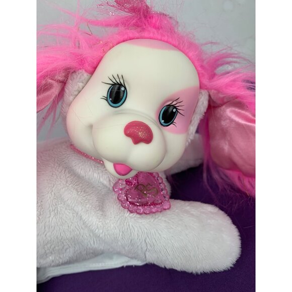 Puppy Surprise Pink Plastic Collar Pink Gold Foiled Hair NO Babies Contemporary - Picture 2 of 7